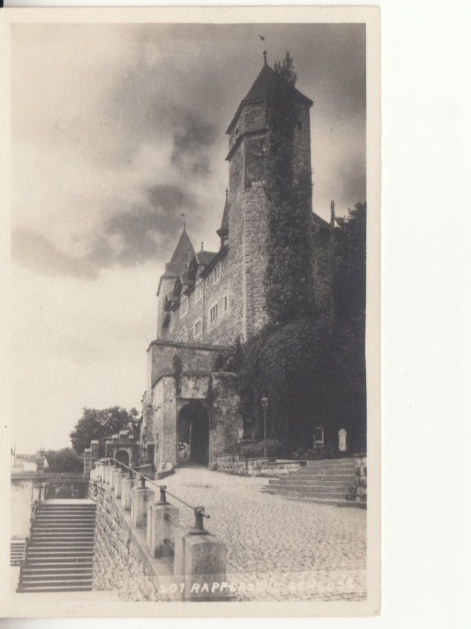 Cartoline postali: Rapperswil ca. 1930 – Usato da Bürglen TG venduto da StampGraf