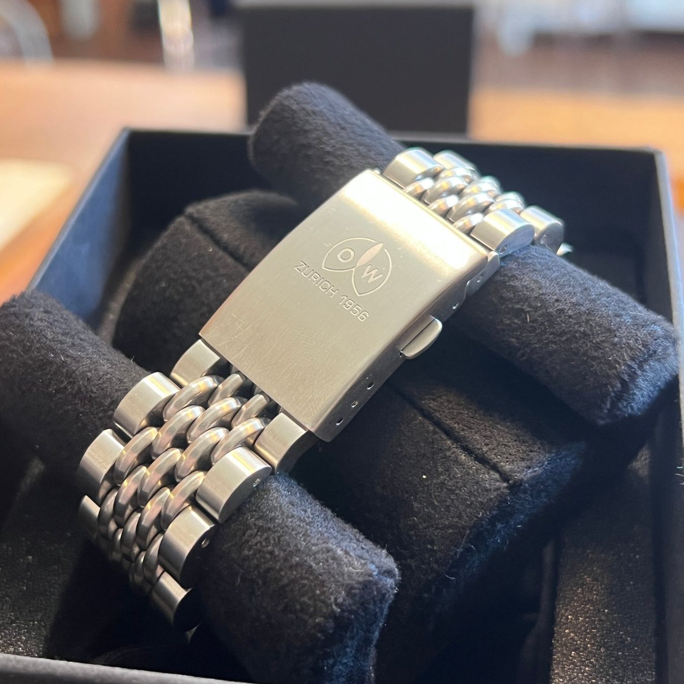Orologi: Ollech & Wajs Automatic Date Full Set OW P-101S – Usato da Carouge GE venduto da Watchaser 5
