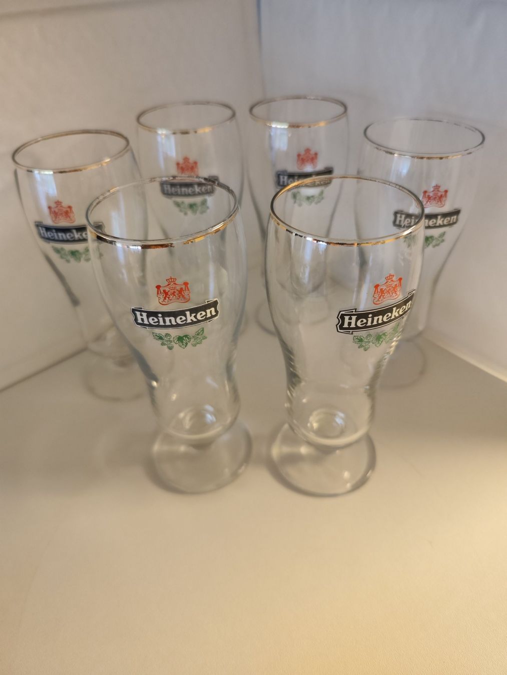 Heineken Bicchieri: 6 Heineken Gläser 0.25L – Usato da Fislisbach venduto da Flohmarkt.-