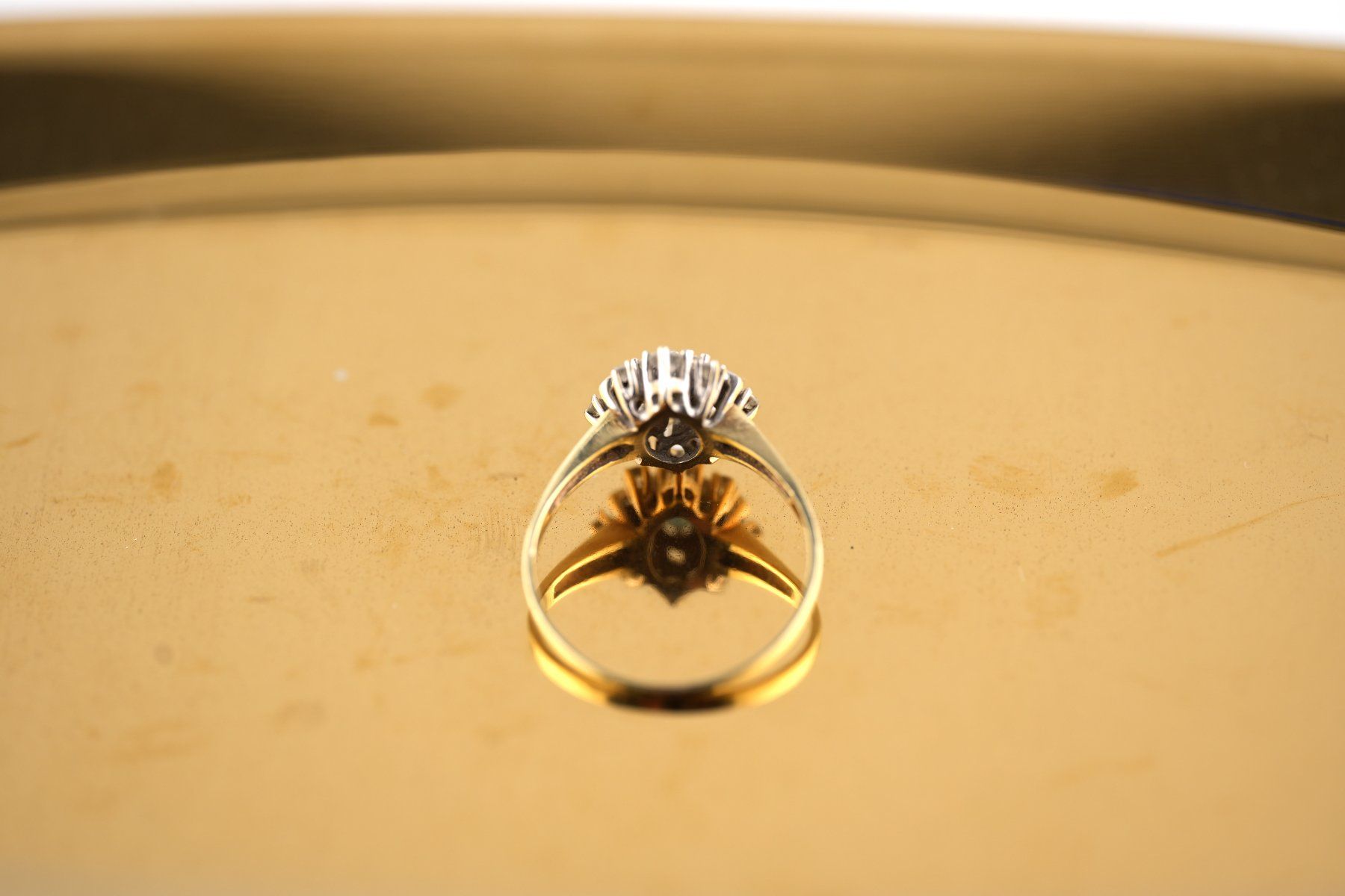 Ringe: Goldring 14K Saphir und Diamanten – Gebraucht aus Basel von Vip24 3