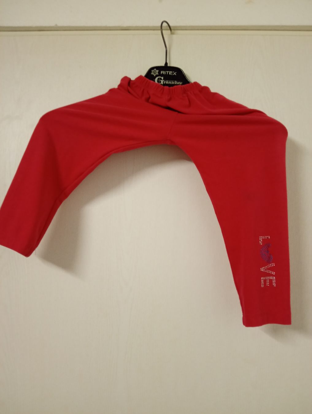 Calze & Collant: Mädchen Leggings rot Grösse 6 J.D.STAR Collection – Usato da Winterthur venduto da pjuma01