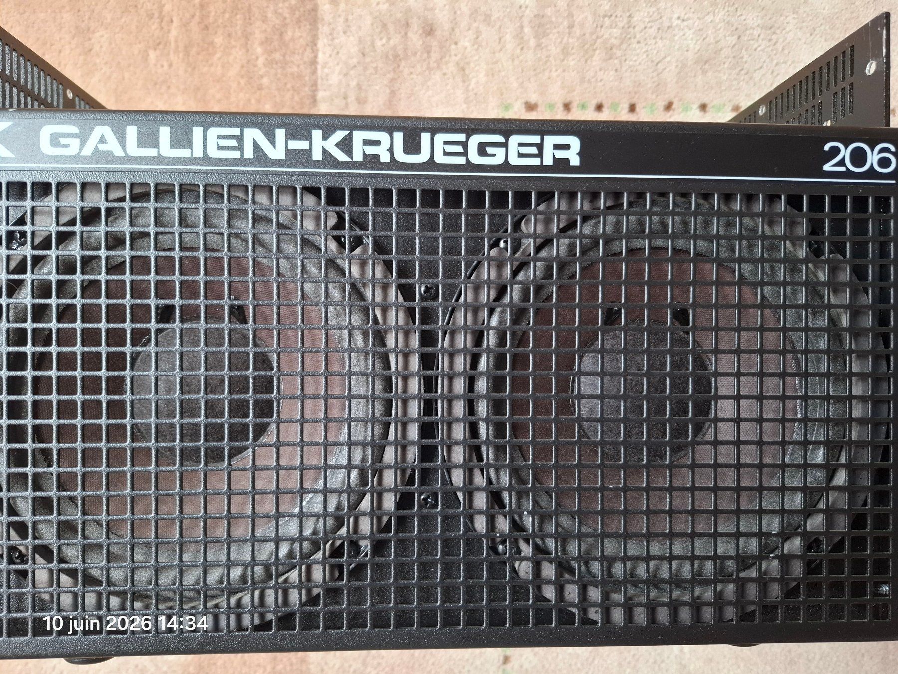 Strumenti musicali: Gallien Krueger HP 206 – Usato da Yverdon-les-Bains venduto da Dan00 1