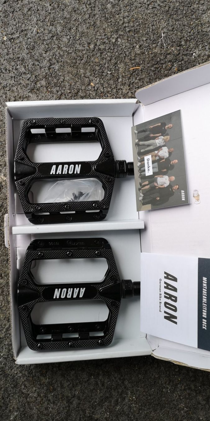Ersatzteile: Aaron Rock Flat MTB Pedal, Alu, Neu – Neu und originalverpackt aus Thun von ondas 1