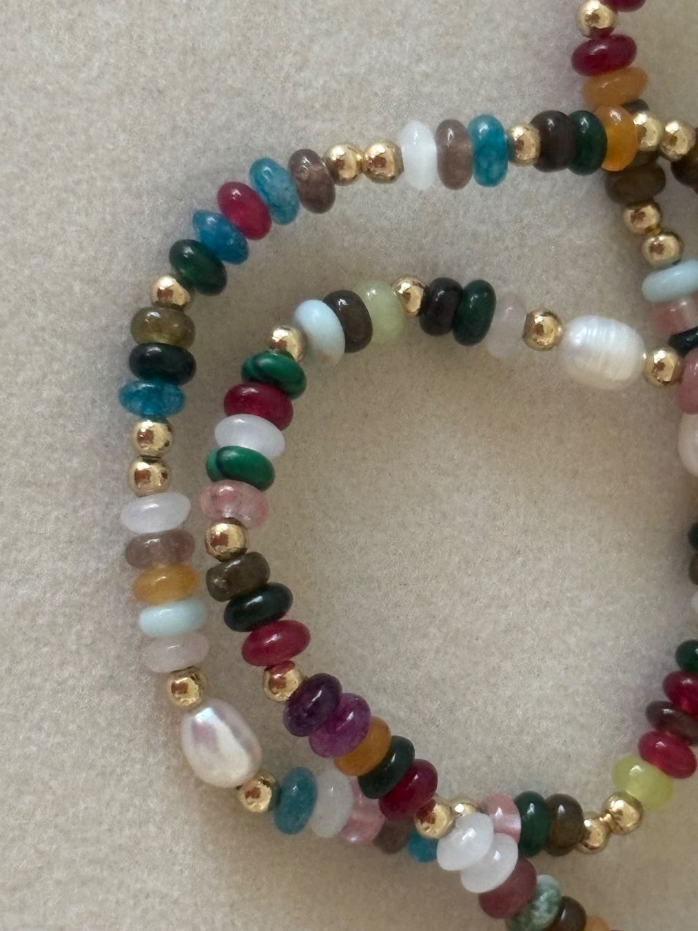 Catenine: Luxus Elegante Kette Farbe :Silber Kunstperlen – Nuovo (secondo la descrizione) da Biel-Bienne venduto da Roserosse13 2