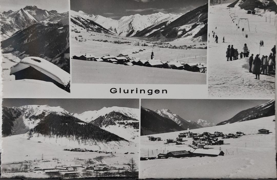 Cartoline postali: GLURINGEN - (Reckingen-Gluringen) - 1964 – Usato da Delémont venduto da Domdom1