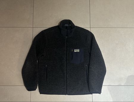 Veste polaire Polo Ralph Lauren bleu foncé