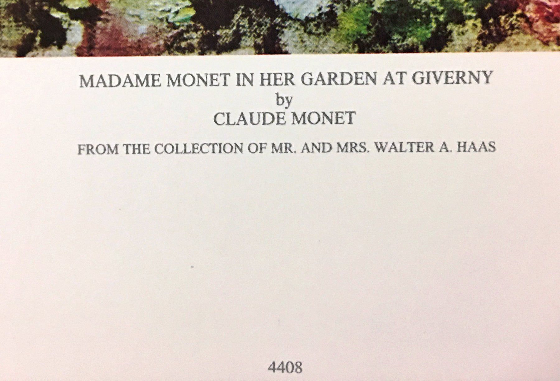 Foto & Immagini: 1986 - Kunstdruck C. Monet -68.5 x 52 cm – Usato da Oftringen venduto da Vucki 1