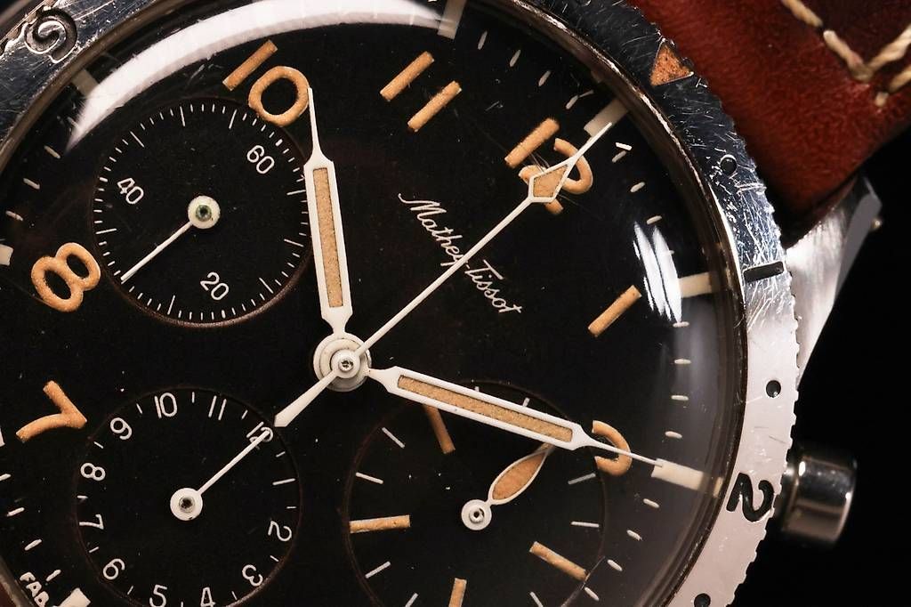 Orologi: Mathey-Tissot Type XX  1950s  Fully Original  Pilot – Usato da Froideville venduto da ChrisGuitars 9