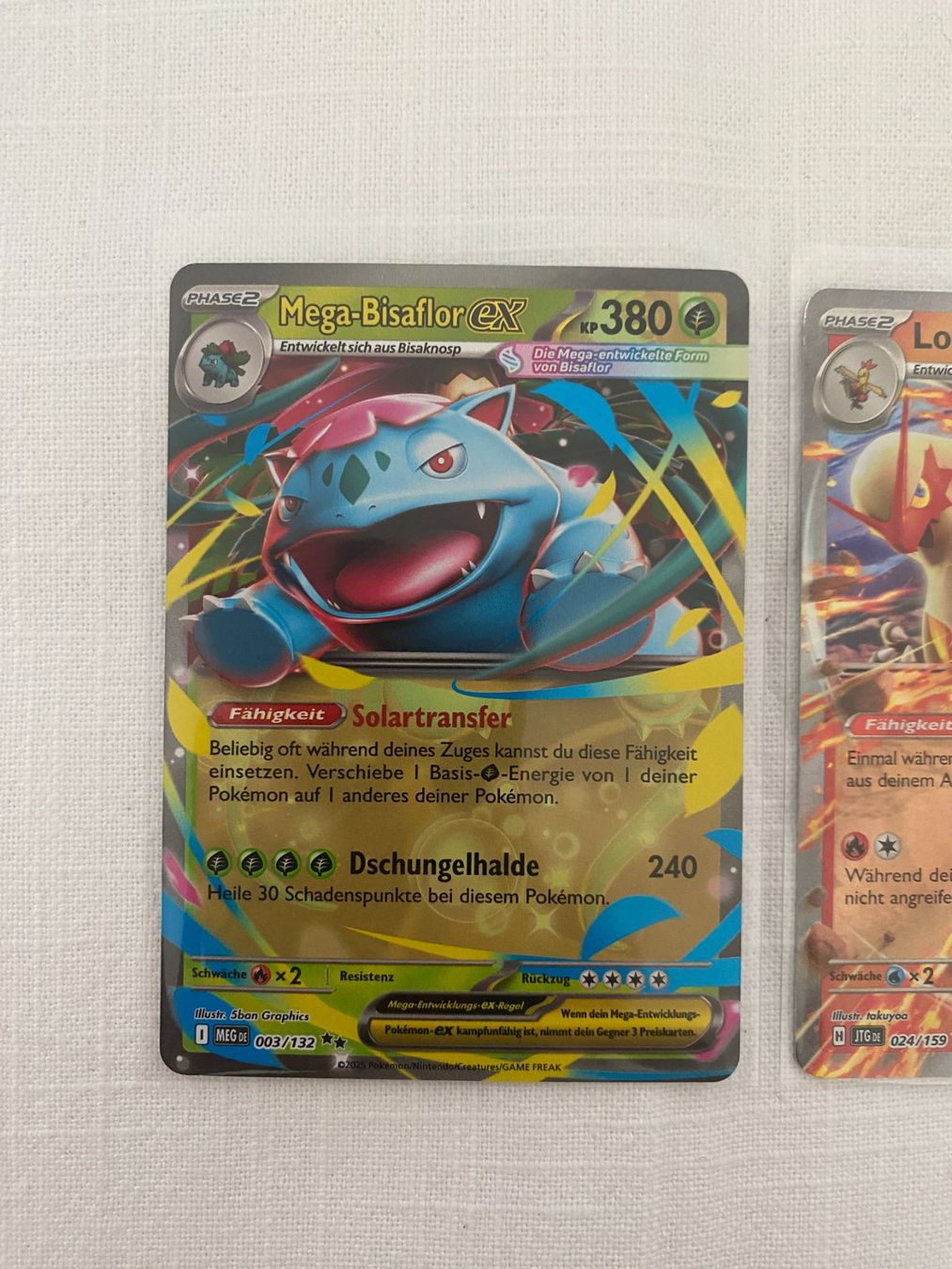 Pokémon Cartes à collectionner: Pokémon / Mega Evolution / Mega-Bisaflor ex & Lohgock ex DE – Neuf (Voir description) à Rottenschwil par Sigma_Freud 1