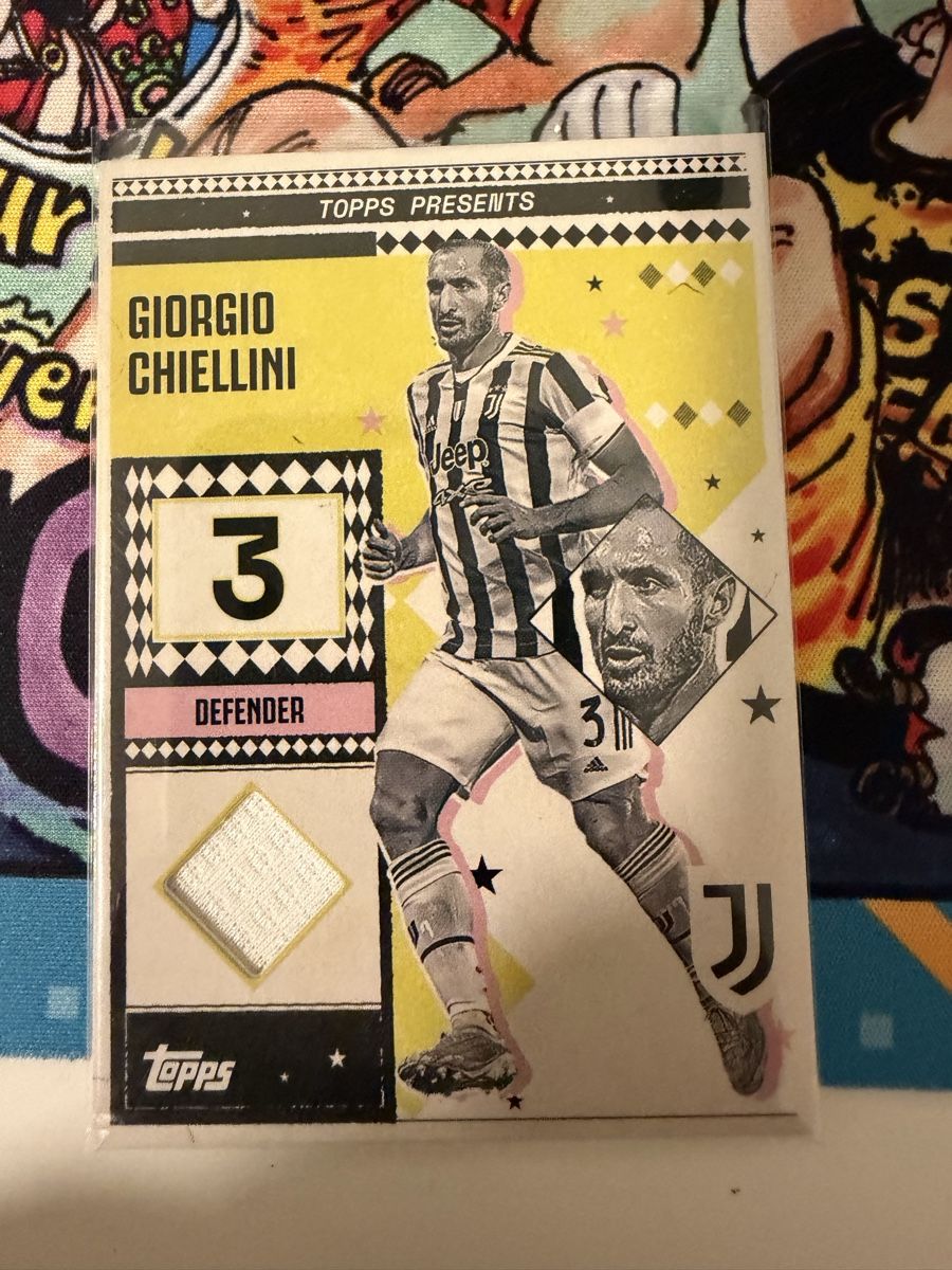 Topps Carte collezionabili: Topps juventus chiellini patch  – Usato da S. Antonino venduto da Mc2495