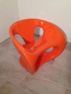 Poltrone: Fiberglas Design-Sessel nach Kundalini "Hara" – Usato da OLTEN venduto da lululoveslemon99 2