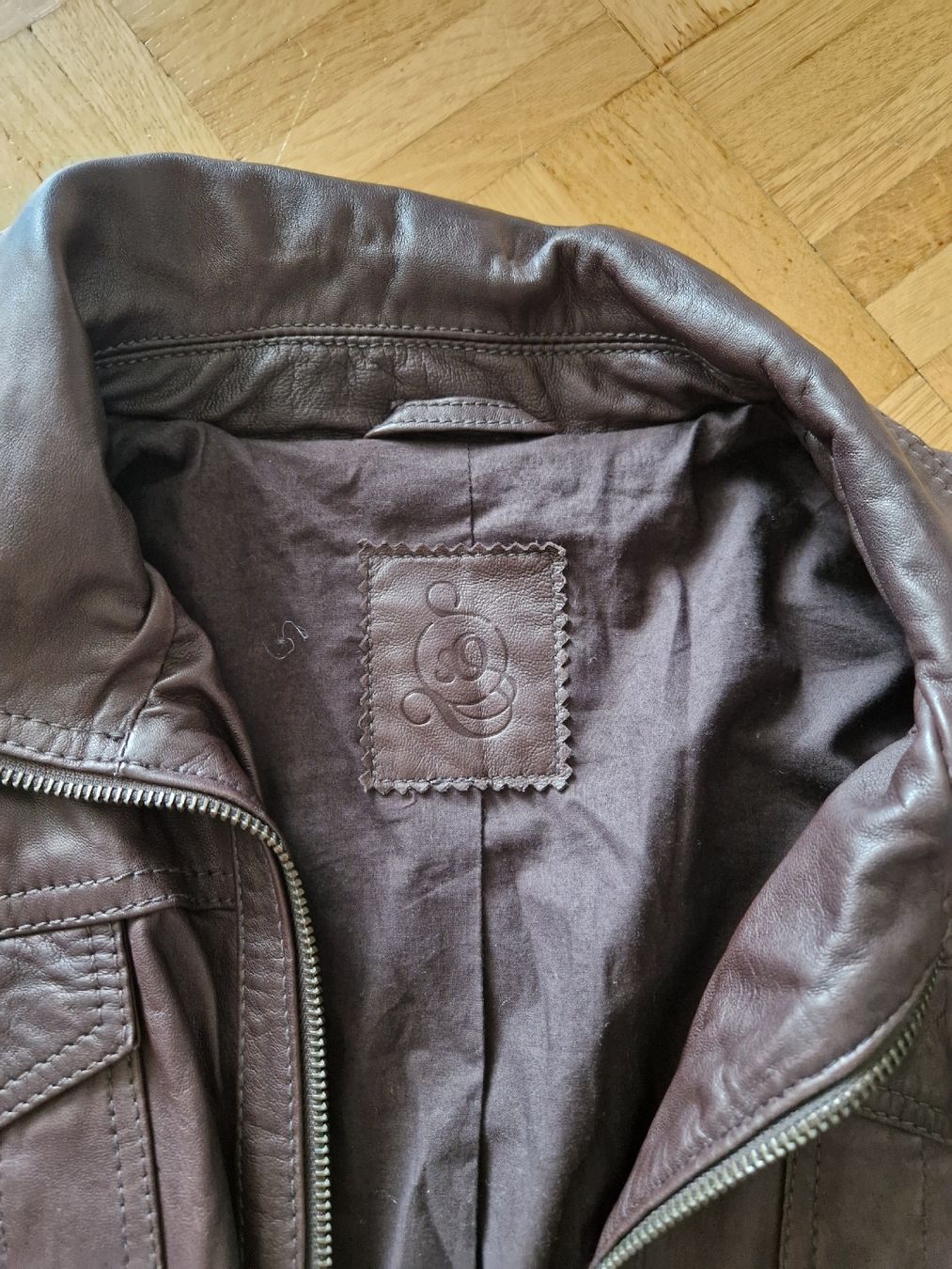 S.Oliver Giacche: Braune Echt Lederjacke S. Oliver Gr. 42 – Usato da Reinach BL venduto da Tinkerbelly27 2