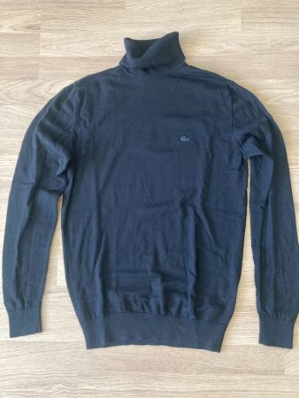 Lacoste Rollkragenpullover schwarz guter Zustand