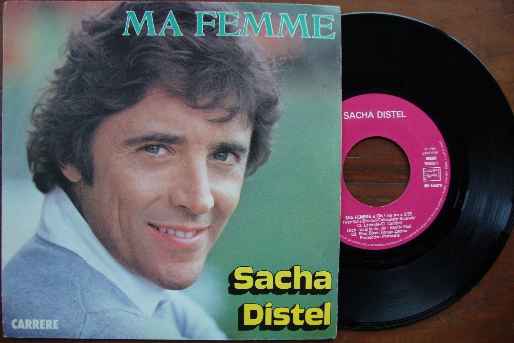 Dischi in vinile: SACHA DISTEL - MA FEMME – Usato da Bern venduto da Uli_10_11