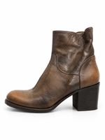 Alexander Hotto Stiefeletten 38 Leder braun Absatz used look