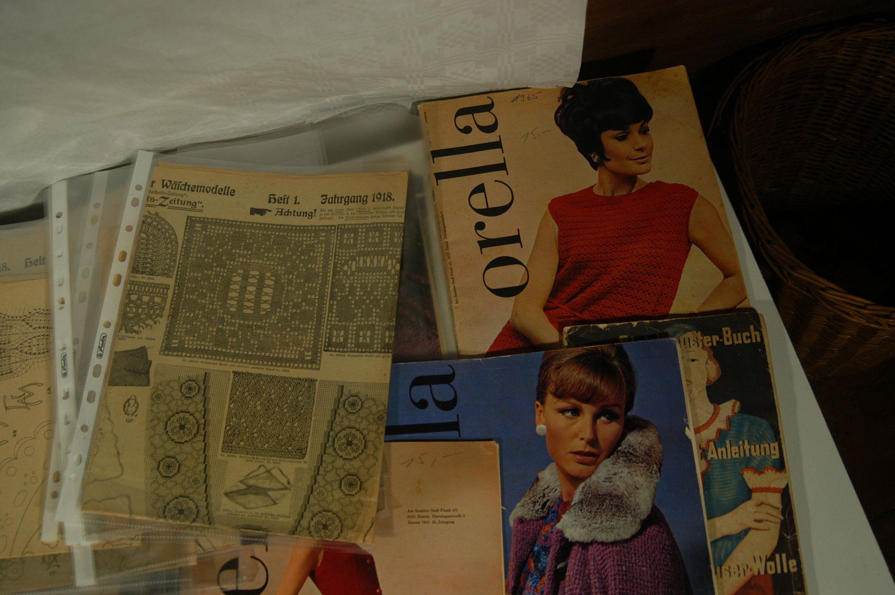 Cartamodelli: Diverse Strickmuster, Modezeitschriften – Usato da Herisau venduto da Wisen 4