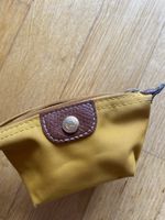 Kleines Täschchen Longchamp gelb mit Leder guter Zustand