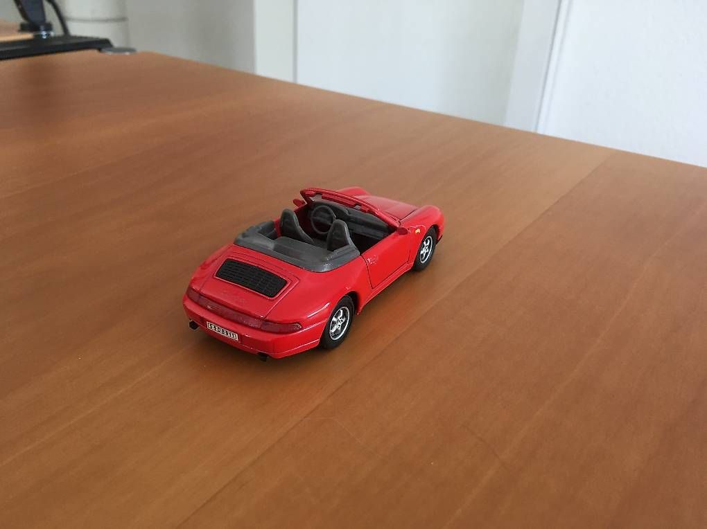 Modellini d'auto: Porsche 911 rot Cabriolet – Usato da Zürich venduto da Ro80 1