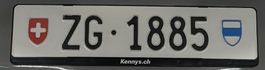 ZG 1885 Kennzeichen