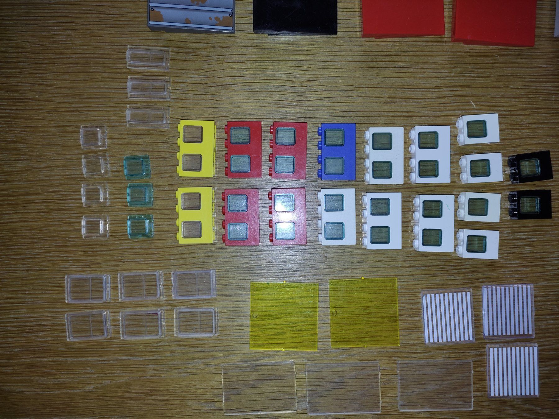 Lego Kit di costruzioni: Lego : Window, Glas, door, window train – Usato da Montricher venduto da Babou72 3