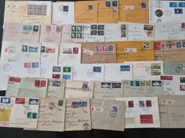 Lot mit 37 CH Briefe