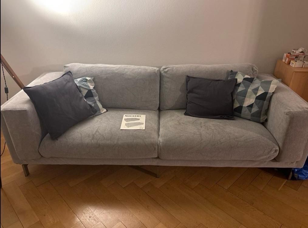 Ikea Divani: IKEA NOCKERBY Sofa Grey Used, until 7 August – Usato da Baden venduto da David_Baden