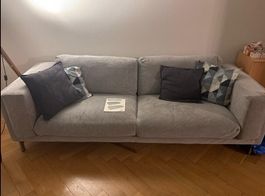 IKEA NOCKERBY Sofa Grey Used, until 7 August