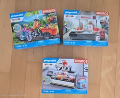 3 Sets Migros Playmobil Migrosmania