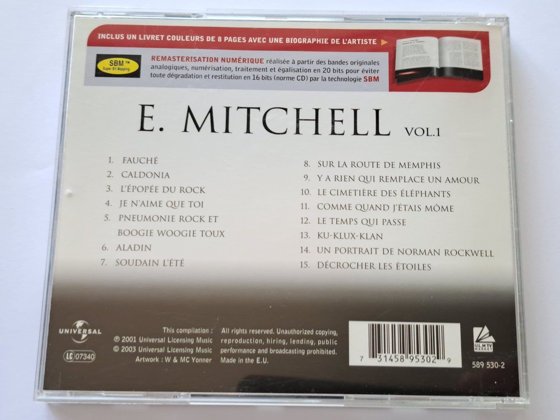 CD: Cd Master Série Eddy Mitchell  – Usato da Pully venduto da bro_n52j 1