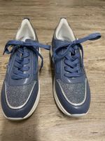 Blaue Damen Sneakers, Grösse 40, ideal für den Frühling