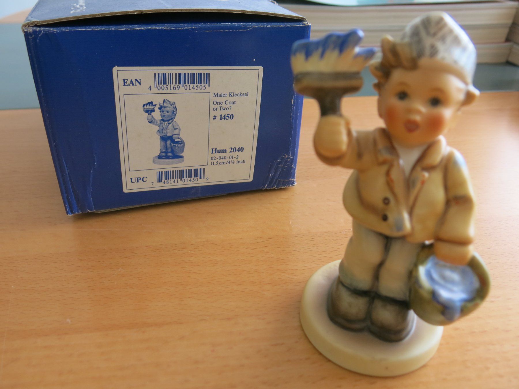 Hummel Statuette: Hummel Goebel Maler Klecksel  Hum 2040 – Usato da Zürich venduto da Fox410 2