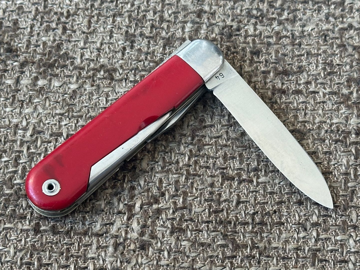 Wenger Taschenmesser: Altes Militärmesser WENGER Grilon 1964 RAR – Gebraucht aus Dübendorf von lan1808 3