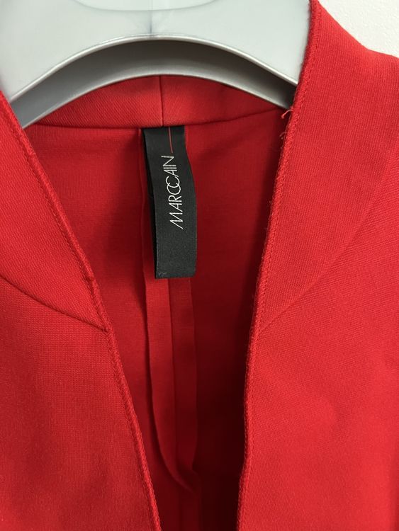 Marc Cain Giacche: Marc Cain Blazer rot Gr. 34 Elegant Übergangsjacke – Usato da Solothurn venduto da Brini06 1