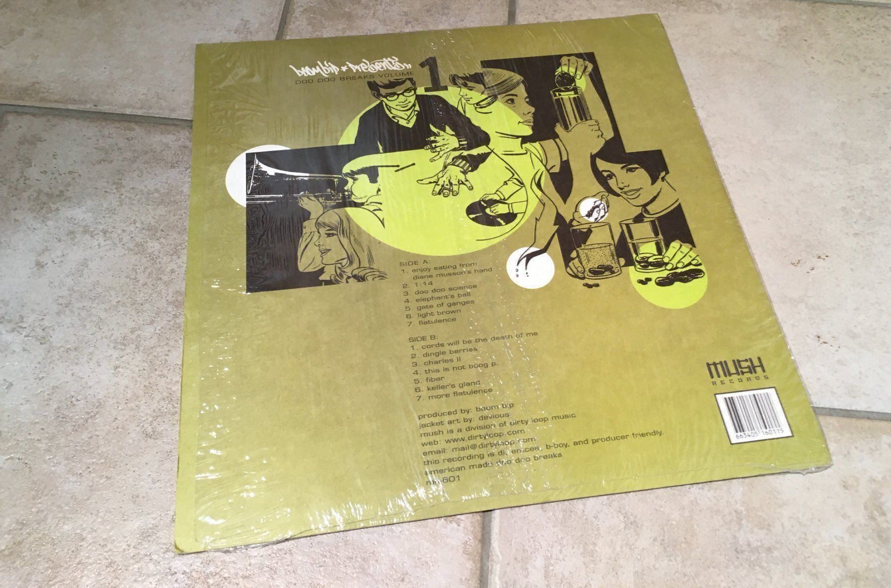 Dischi in vinile: Boom Bip – Doo Doo Breaks Volume 1 – Usato da Saas-Grund venduto da rau_tn8j 2