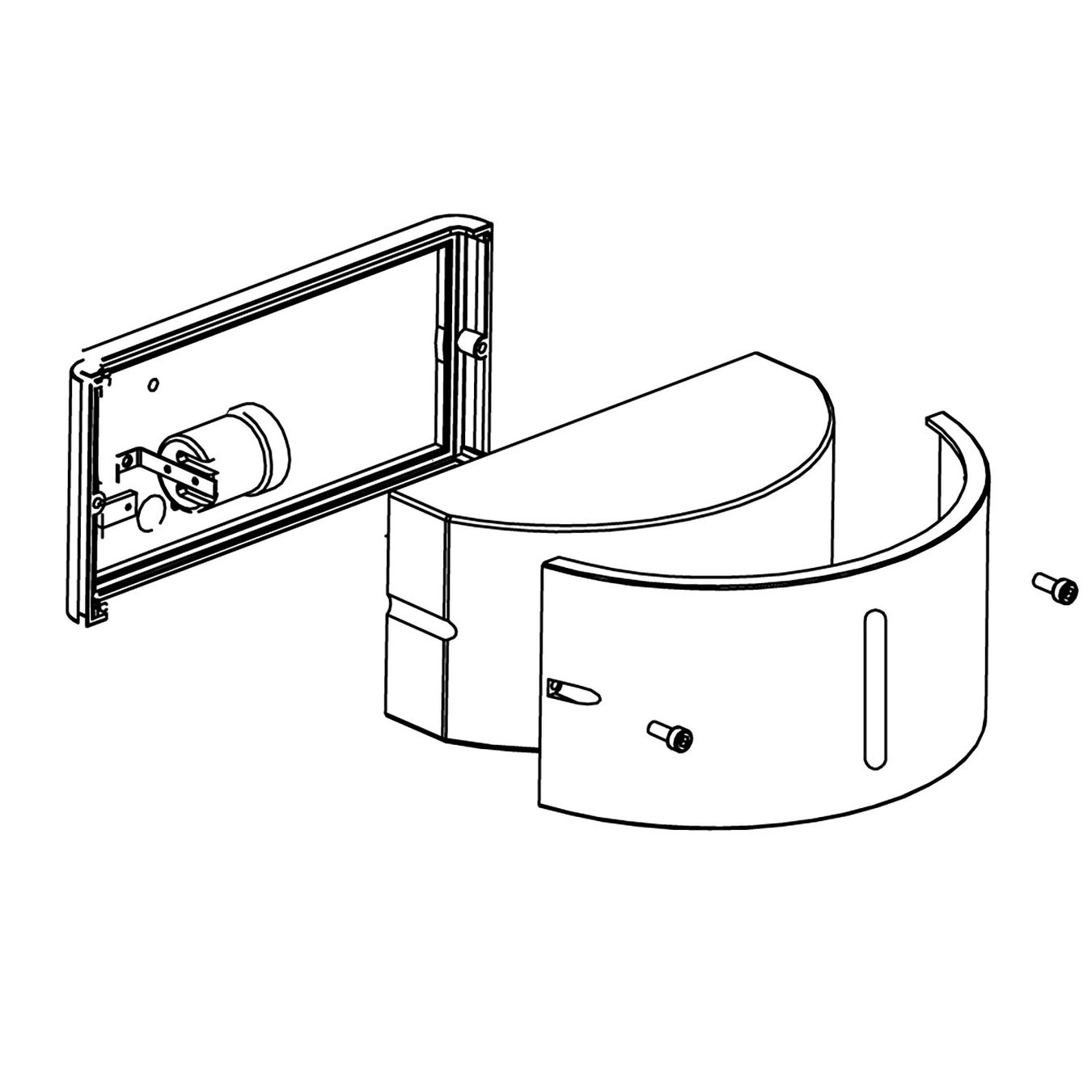 Lampade: Aussen Wandleuchte, IP54, Anthrazit – Nuovo (secondo la descrizione) da Kreuzlingen venduto da Smart-Light 2