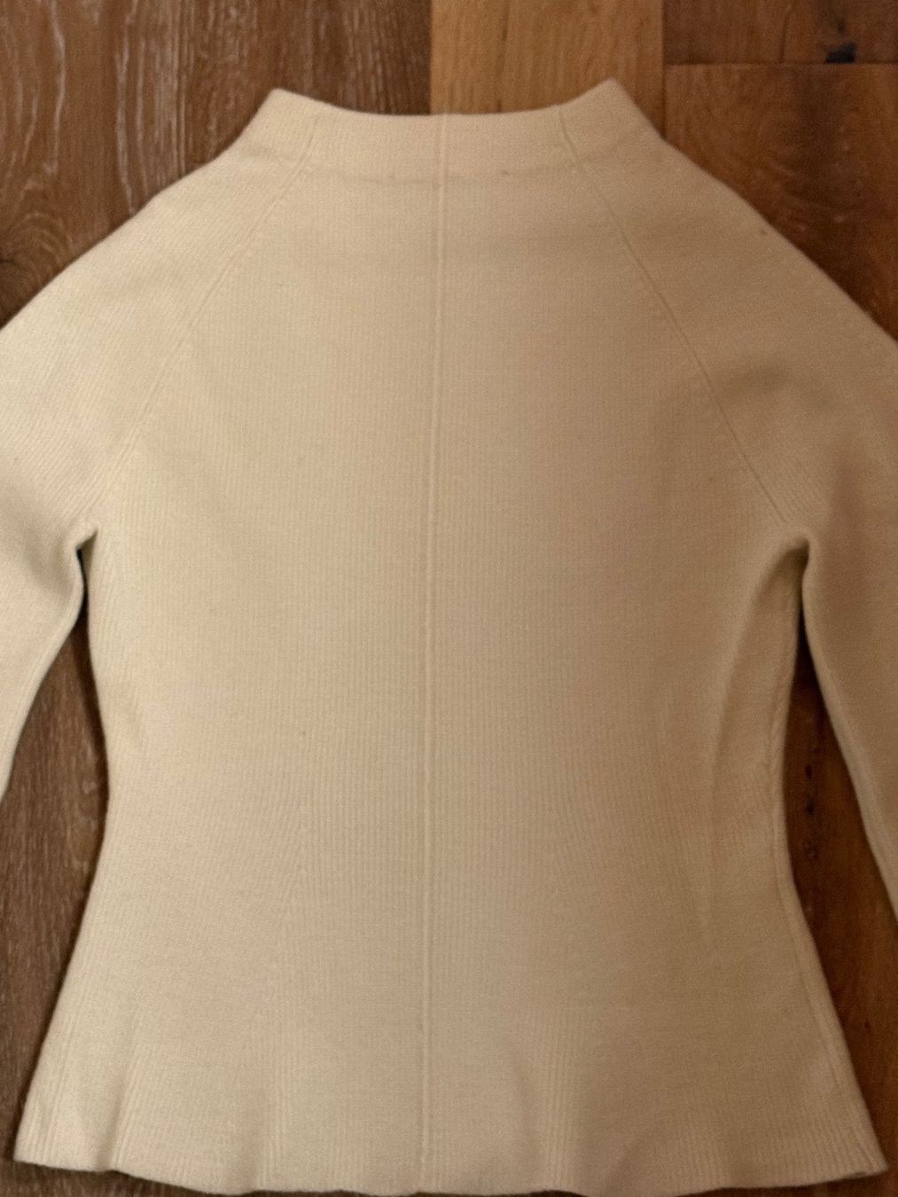 Zara Tops: Great cream knitted top. S – Gebraucht aus Grund b. Gstaad von PlageNeigeplus 3