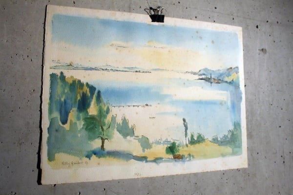 Gemälde: WILLY QUIDORT (Schweiz, 1898-1978) – Gebraucht aus Bern von Arting 3