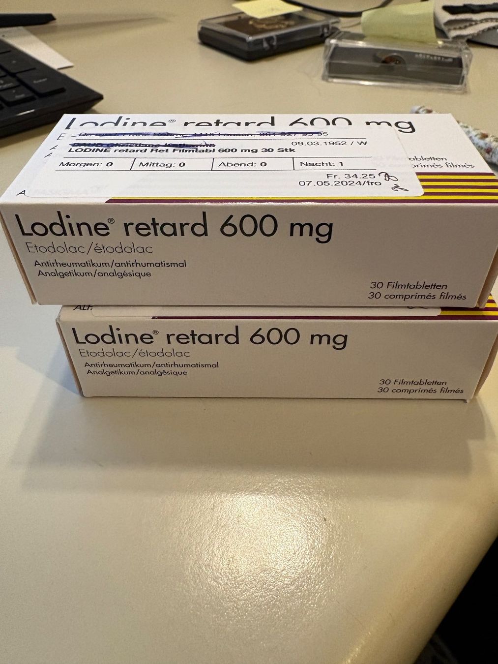 Attrezzature mediche: Lodine retard 600 mg – Nuovo (secondo la descrizione) da Lausen venduto da Zotty1 1