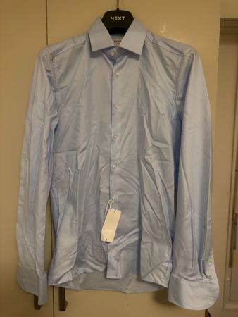 Chemise OLYMP Level 5 Body Fit 38 Bleu clair