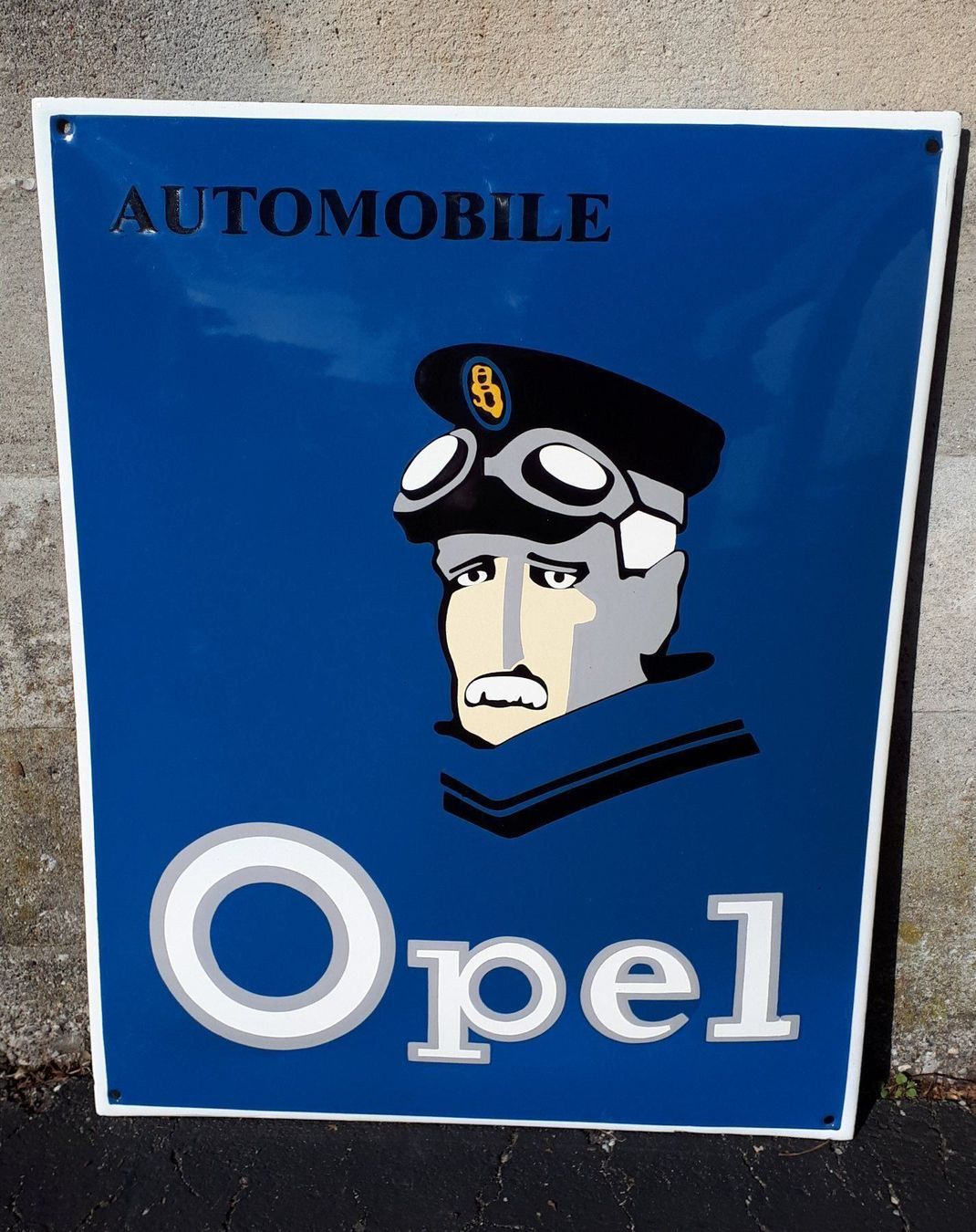 Insegne: Emailschild Opel – Usato da Zürich venduto da timbuktu03
