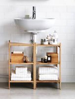 Badezimmer Regal aus Holz