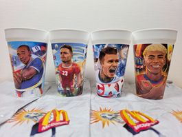 Set: 4x McDonald's FIFA 2026 Worldcup Becher