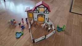 Playmobil Stall Set mit Pferden und Zubehör