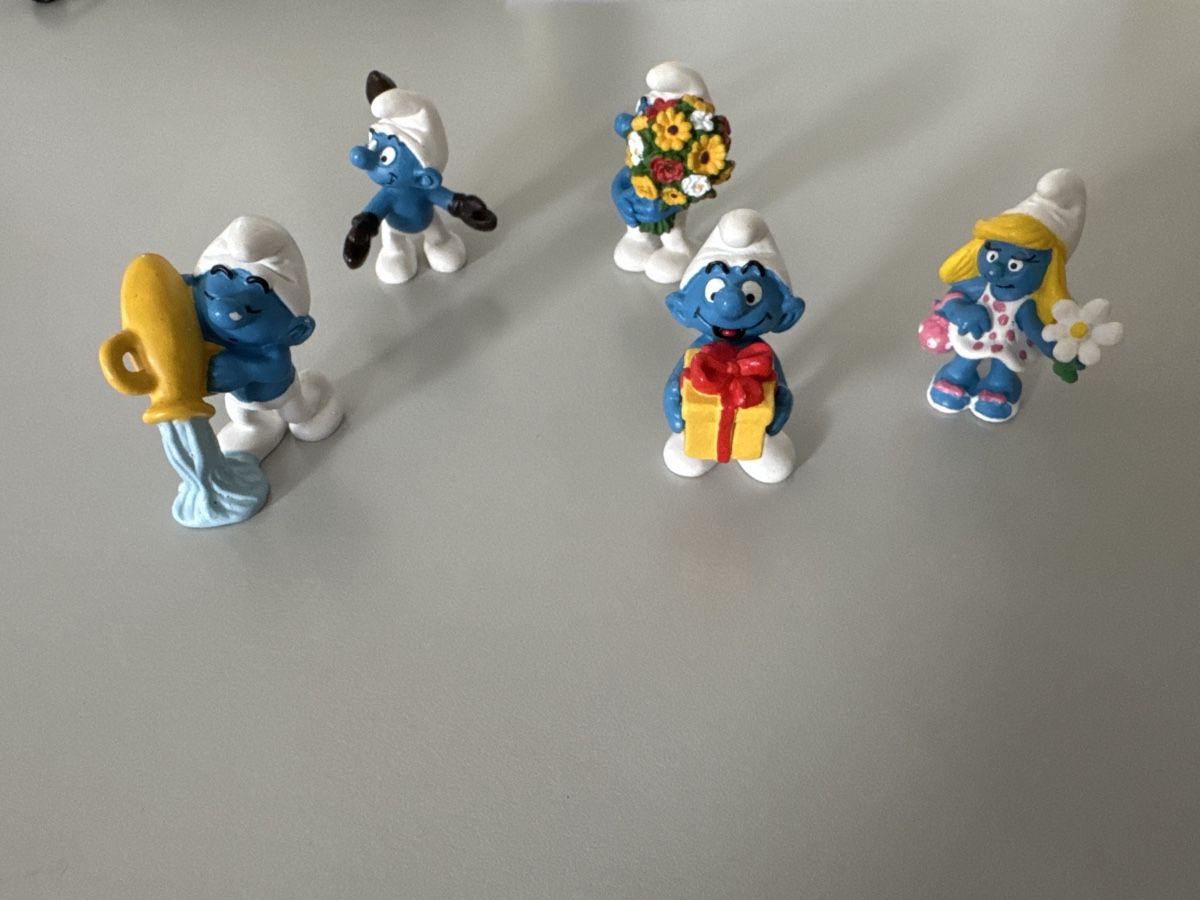 Schleich Figurines: 5 Schlümpfe Figuren  – D'occasion à Zürich par Smarties13