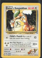 POKÉMON / Blaine's Kangaskhan / Gym Heroes 🇺🇸 / 1Fr.!