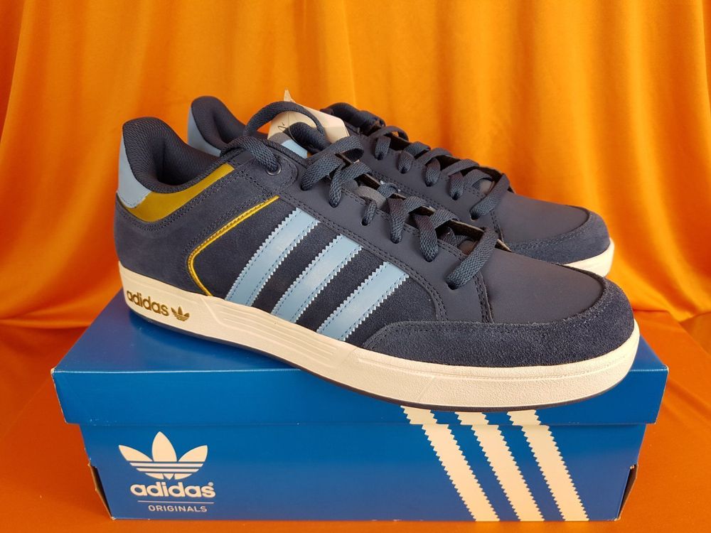 Adidas varial low discount bleu