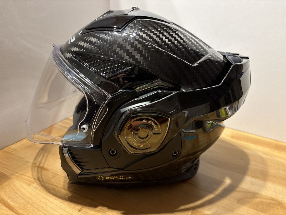 Caschi & visiere: Motorradhelm Klapphelm von LS2 Carbon – Nuovo (secondo la descrizione) da Rümlang venduto da BoutiqueBoutique16 5