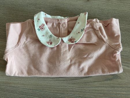 Süesses Langarmshirt mit Kragen, Gr 68, Top Zustand!