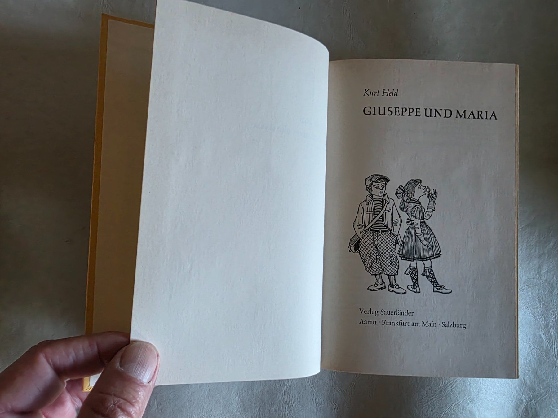 Bücher: Kurt Held - Giuseppe und Maria - 1981 Sauerländer Verlag – Gebraucht aus Walterswil BE von Lonitti 5