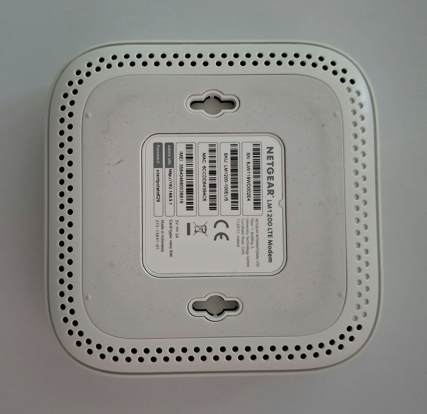 Netgear Modem & Router: Netgear LTE-Modem LM1200 (Router) – Usato da Baar venduto da Vmaexe 1
